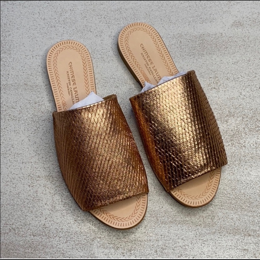 KRISTIN CAVALLARI Chinese Laundry Bahiti Rose Gold